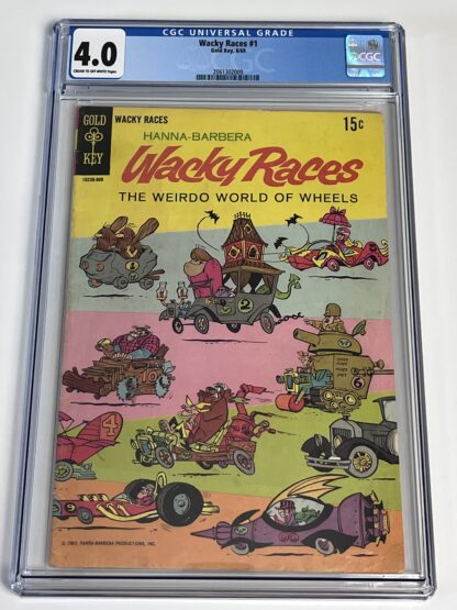 Wacky Races #1 CGC 4.0 (0)