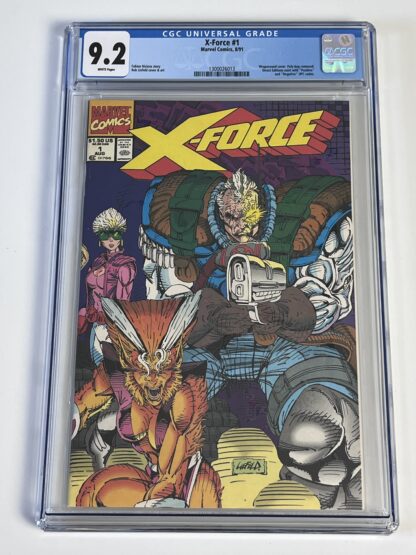 X-Force #1 CGC 9.2 (1991) 1st solo series of the X-Force, 3rd app. Warpath