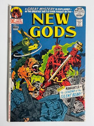 New Gods #7 (1972)  1st app. Steppenwolf, Origin of Orion, 1st app. Tigra, 1st app. Heggra