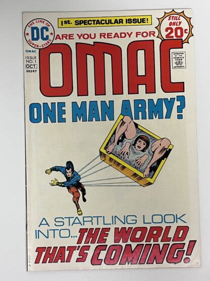 OMAC #1 (1974)  1st app. and origin of OMAC and Brother Eye