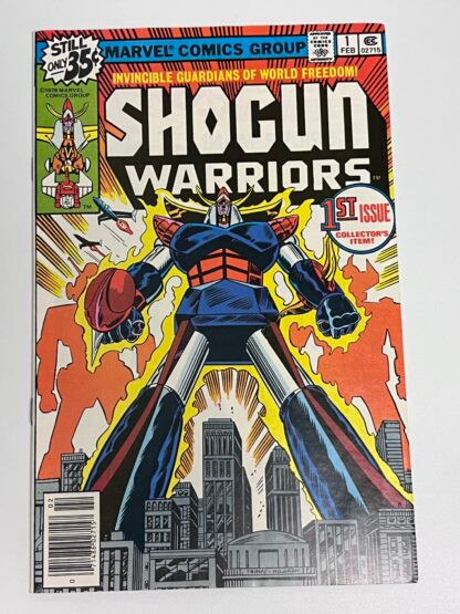 Shogun Warriors #1 (1979)  1st team app. of the Shogun Warriors