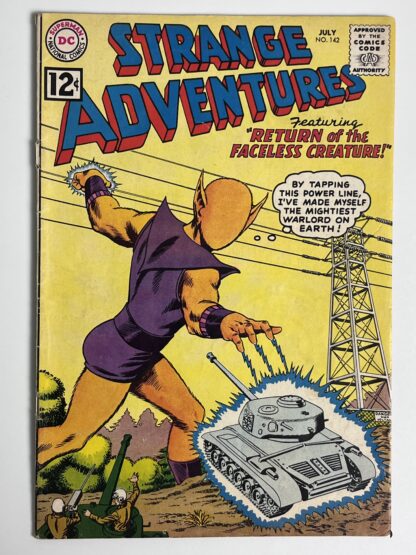 Strange Adventures #142 (1962)  Loose top staple