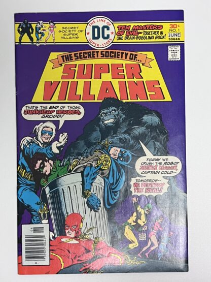 Secret Society of Super Villains #1 (1976)  1st app. Star Saphire, 1st app. Manhunter