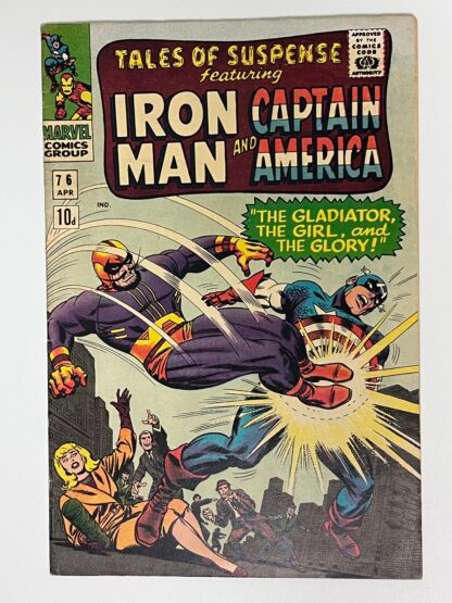 Tales of Suspense #76 (1966)  1st cameo app. Ultimo, 1st cover app. & 2nd app. Batroc the Leaper, 1st cover app. & 2nd app. Sharon Carter