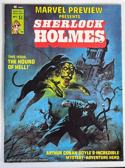 Marvel Preview #5 (1976)  Sherlock Holmes