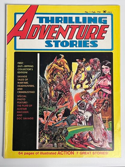 Thrilling Adventure Stories #1 (1975)