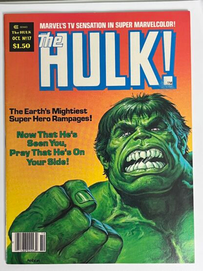 The Hulk! #17 (1979)  Moon Knight story, 1st app Hatchetman