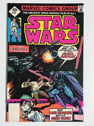 Star Wars #6 (1977)  1st full app. Wedge Antilles