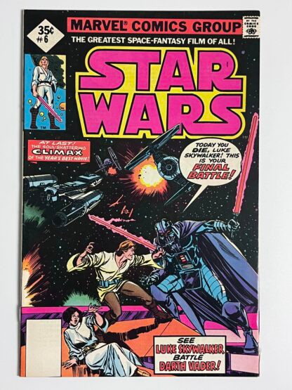 Star Wars #6 (1977)  1st full app. Wedge Antilles