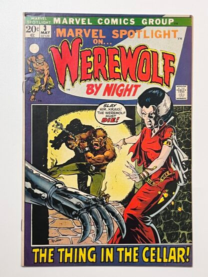 Marvel Spotlight #3 (1972)  2nd app. Werewolf by Night
