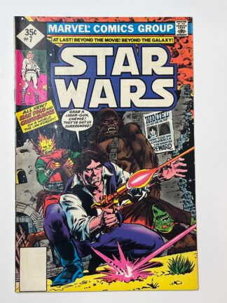 Star Wars #7 (1978)  1st original Marvel Star Wars story, 1st app. Crimson Jack