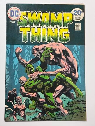 Swamp Thing #10 (1974)  Final Bernie Wrightson art on a Swamp Thing title