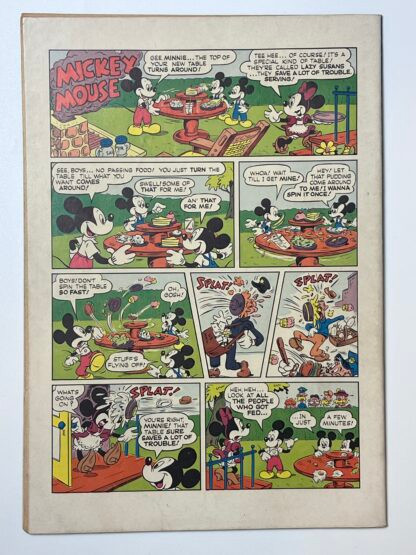 Four Color Series II #343 (1951)  Walt Disney's Mickey Mouse - Image 2