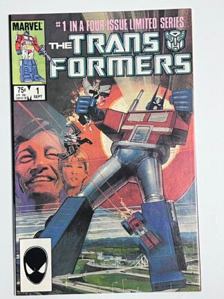 Transformers #1 (1984)  Origin & 1st comic app. The Autobots & The Decepticons, 1st app. Optimus Prime