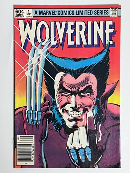 Wolverine #1 (1982) (Newsstand) Premiere Issue, 1st solo series of Wolverine, 1st cameo app. Yukio