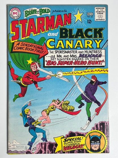 Brave and Bold #62 (1965)  1st Silver Age app. Wildcat