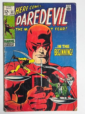 Daredevil #53 (1969)  Origin of Daredevil retold