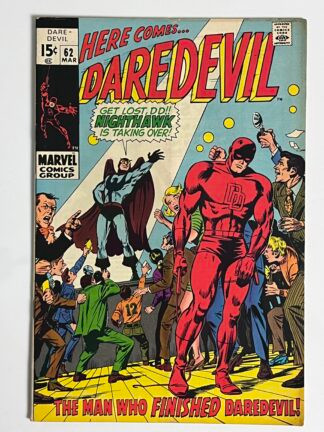 Daredevil #62 (1970)  Origin of Nighthawk