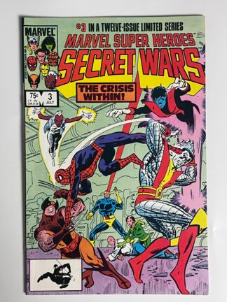 Marvel Super Heroes Secret Wars #3 (1984)  1st app. Volcana, 1st app. Titania