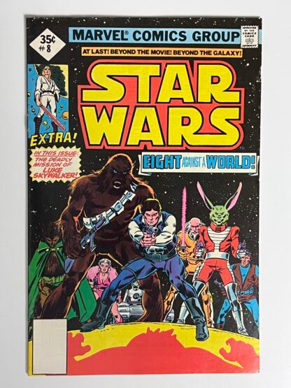 Star Wars #8 (1978)  1st app. Jaxxon, 1st cameo team app. Cloud Riders