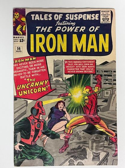 Tales of Suspense #56 (1964)  1st app. The Unicorn