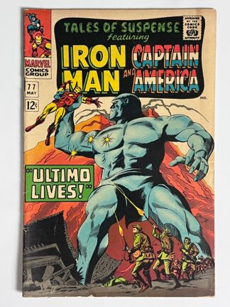 Tales of Suspense #77 (1966)  1st app. Peggy Carter, 1st full app. Ultimo
