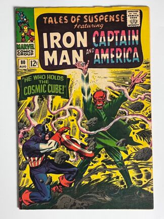 Tales of Suspense #80 (1966)  1st title crossover with Tales to Astonish #82