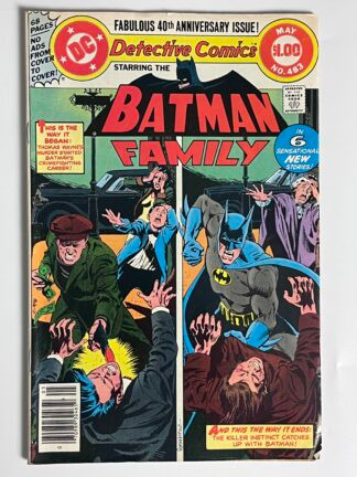 Detective Comics #483 (1979)  1st app. Maxie Zeus