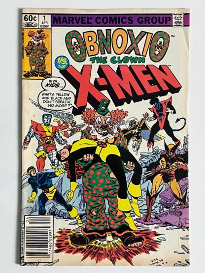 Obnoxio The Clown vs. The X-Men #1 (1983) (Newsstand)