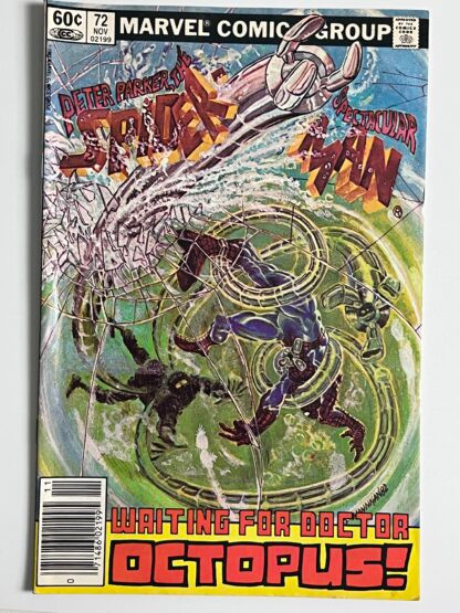 Spectacular Spider-Man #72 (1982) (Newsstand) 1st app. Doctor Octopus (Ollie Osnick)