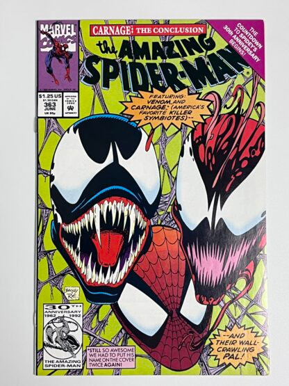 Amazing Spider-Man #363 (1992)  3rd app. Carnage