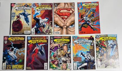 Superman titles 9 issue run (1997) - Parts 27-35