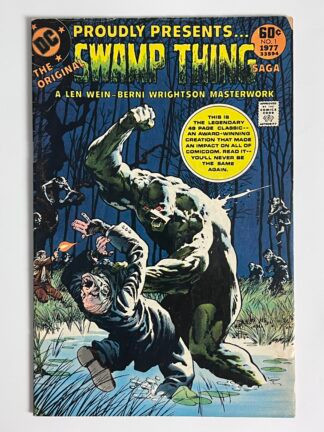 Original Swamp Thing Saga #1 (1977)