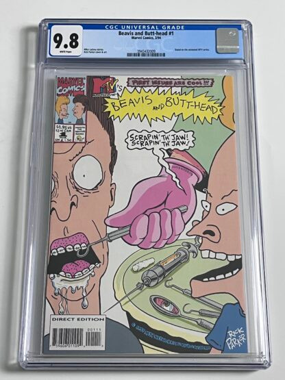 Beavis & Butt-Head #1 (1994)  1st app. of Beavis and Butthead