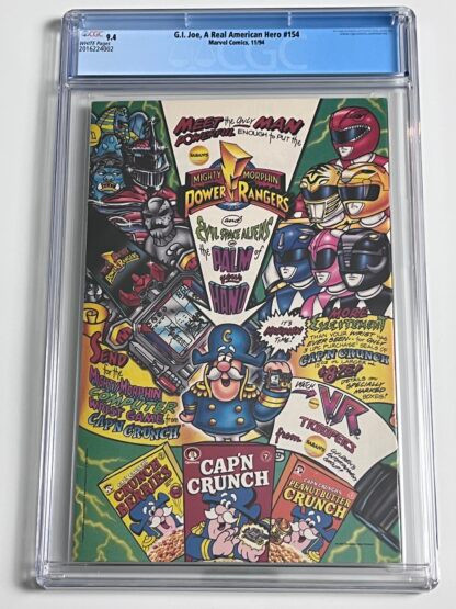 G.I. Joe: A Real American Hero (Marvel) #154 (1994)  Rare second to last issue - Image 2
