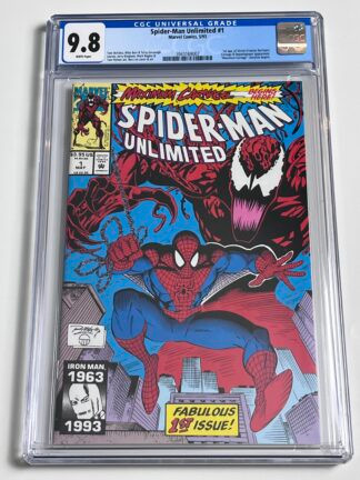 Spider-Man Unlimited #1 (1993)  1st app. Shriek, Debut of the Ravencroft Institute (named)