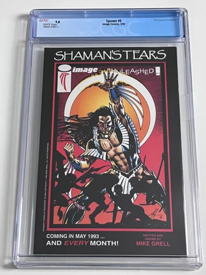 Spawn #9 (1992)  1st app. Angela, 1st app. Medieval Spawn, 1st app. Cogliostro - Image 2