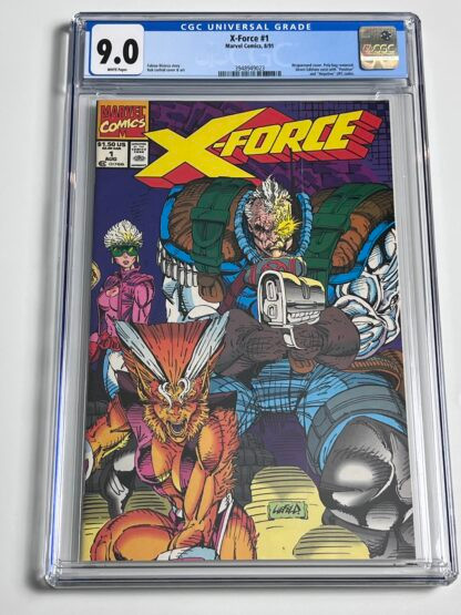 X-Force #1 (1991)  1st solo series of the X-Force, 3rd app. Warpath, 1st cameo app. Tyler Dayspring (named), 1st app. G.W. Bridge