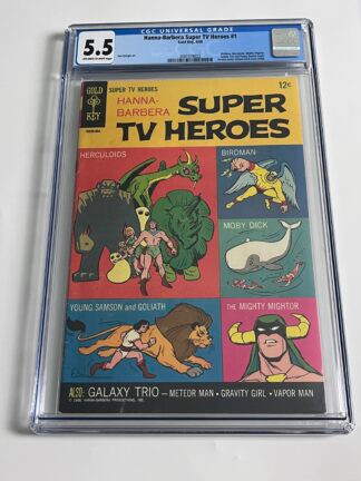 Hanna Barbera Super TV Heroes #1 CGC 5.5 (1968)