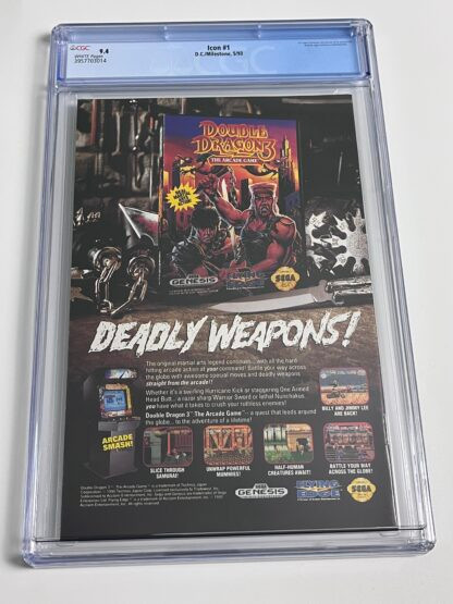 Icon #1 CGC 9.4 (1993) 1st app. Icon), 1st app. Rocket - Image 2