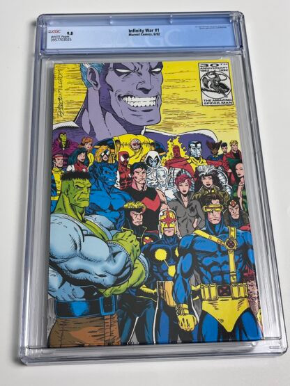 The Infinity War #1 CGC 9.8 (1992) 1st app. of many Marvel doppelgangers - Image 2