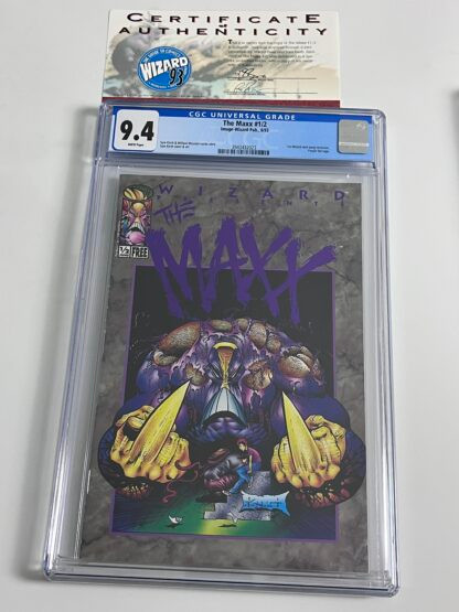 Maxx #0 CGC 9.4 (1993) with COA
