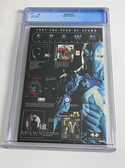 Spawn #62 CGC 9.8 (1997) - Image 2