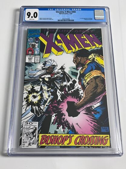 Uncanny X-Men #283 CGC 9.0 (1991) 1st full app. Bishop, 1st app. Gamemaster