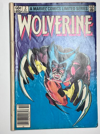 Wolverine #2 (1982) (Newsstand) 1st full app. Yukio