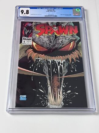 Spawn #4 CGC 9.8 (1992) 1st cover app. Violator