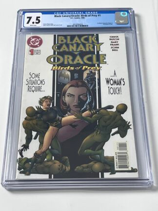 Black Canary / Oracle: Birds of Prey #1 CGC 7.5 (1996) 1st Team app. of Birds of Prey