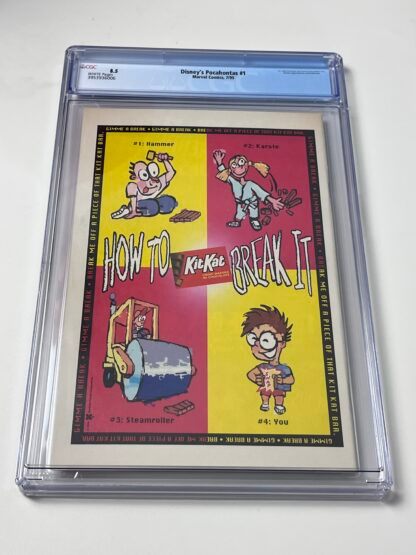 Disney's Pocahontas #1 CGC 8.5 (1995) - Image 2