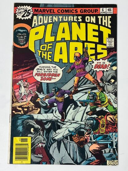 Adventures on the Planet of the Apes #6 (1976)