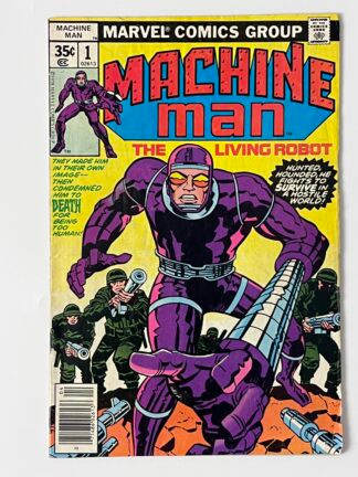 Machine Man #1 (1978)  Premiere Issue